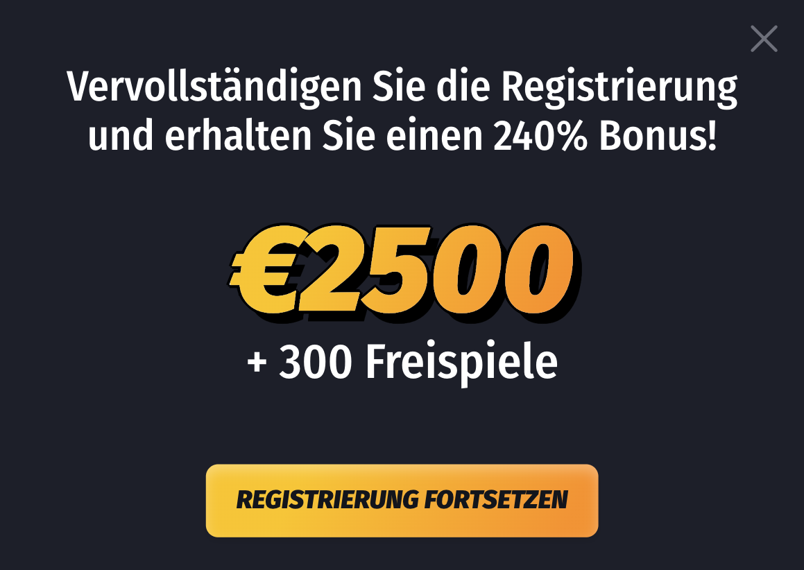 Bonusse im Online-Casino Winshark Winshark Aktionen