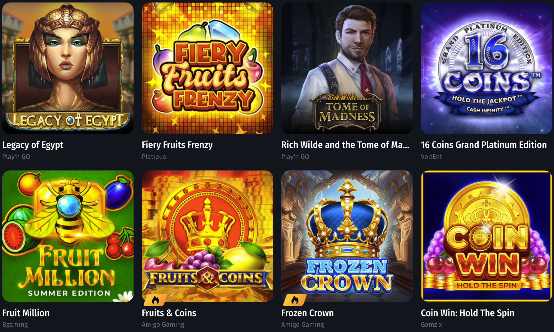Spielarten im Winshark Online Casino Spiele im Online-Casino Winshark